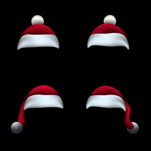 300x300 Free Santa Hat Clipart Black And White Soidergi
