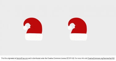 376x200 Santa Hat Vector Free Free Vector For Free Download About Clipart