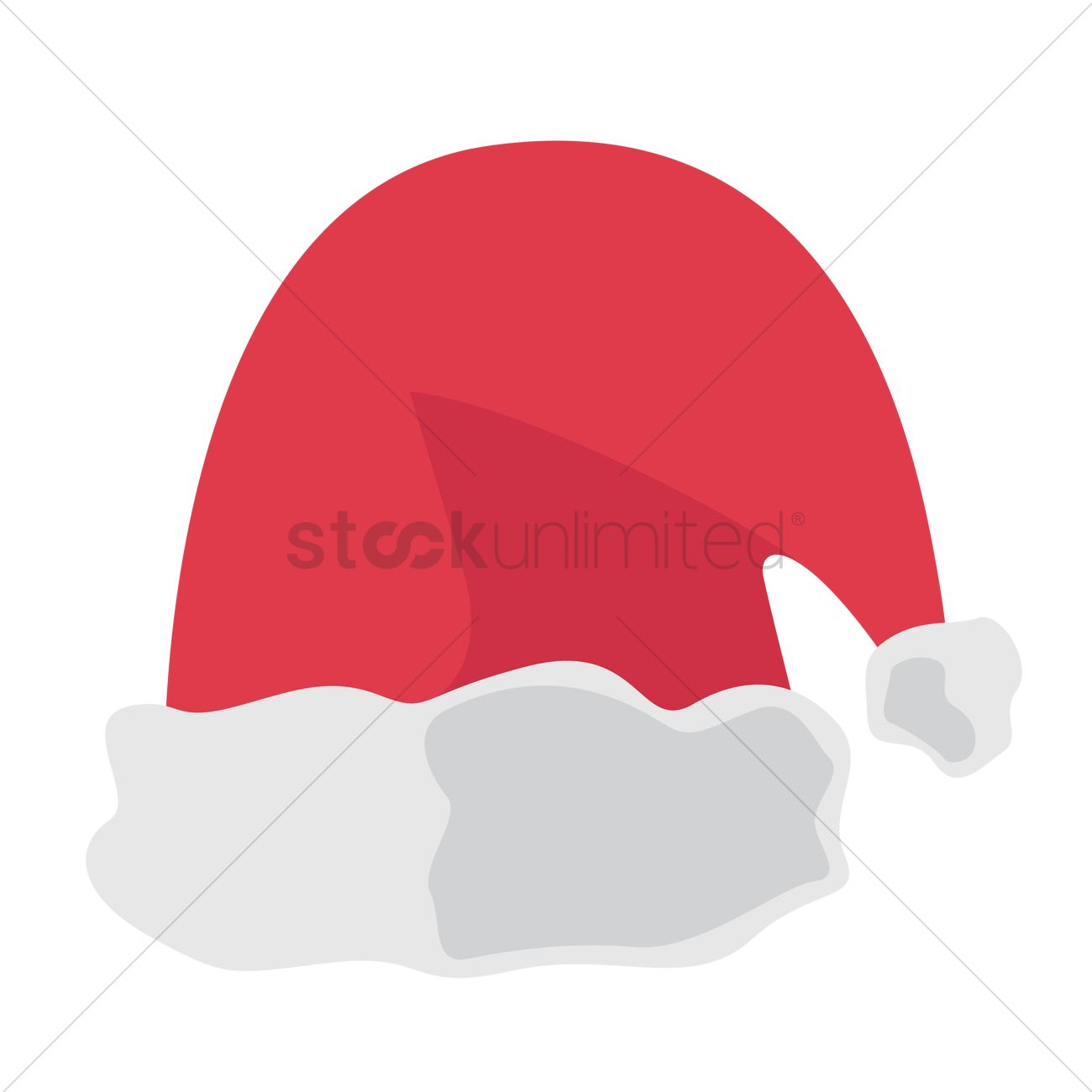 1300x1300 Free A Santa Hat Vector Image