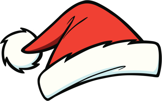 Santa Hat Clip Art 524x327 Santa Hat Clip Art