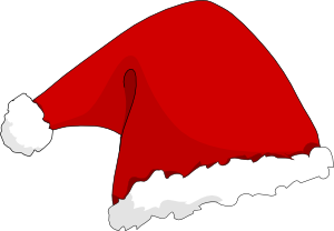 Santa Hat Clip Art 300x208 Santa Hat Clip Art