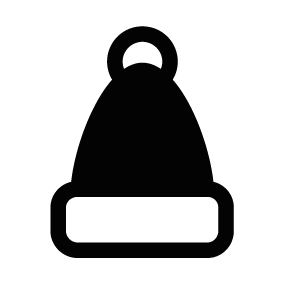 Christmas Santa Hat Silhouette Silhouette Of Christmas Santa Hat 283x283 Christmas Santa Hat Silhouette Silhouette Of Christmas Santa Hat