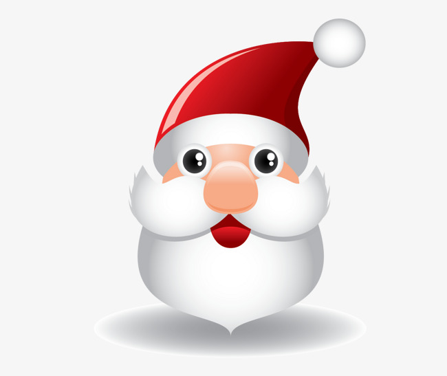 Cartoon Santa Head Vector, Cartoon Vecto 650x547 Cartoon Santa Head Vector, Cartoon Vecto