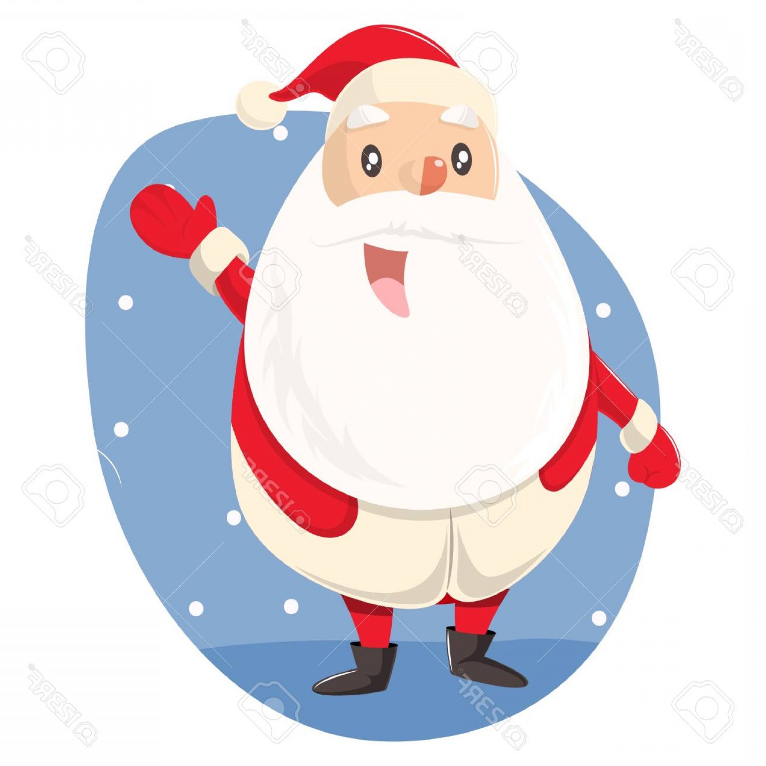 1560x1560 Cartoon Santa Saying Vector Savoyuptown