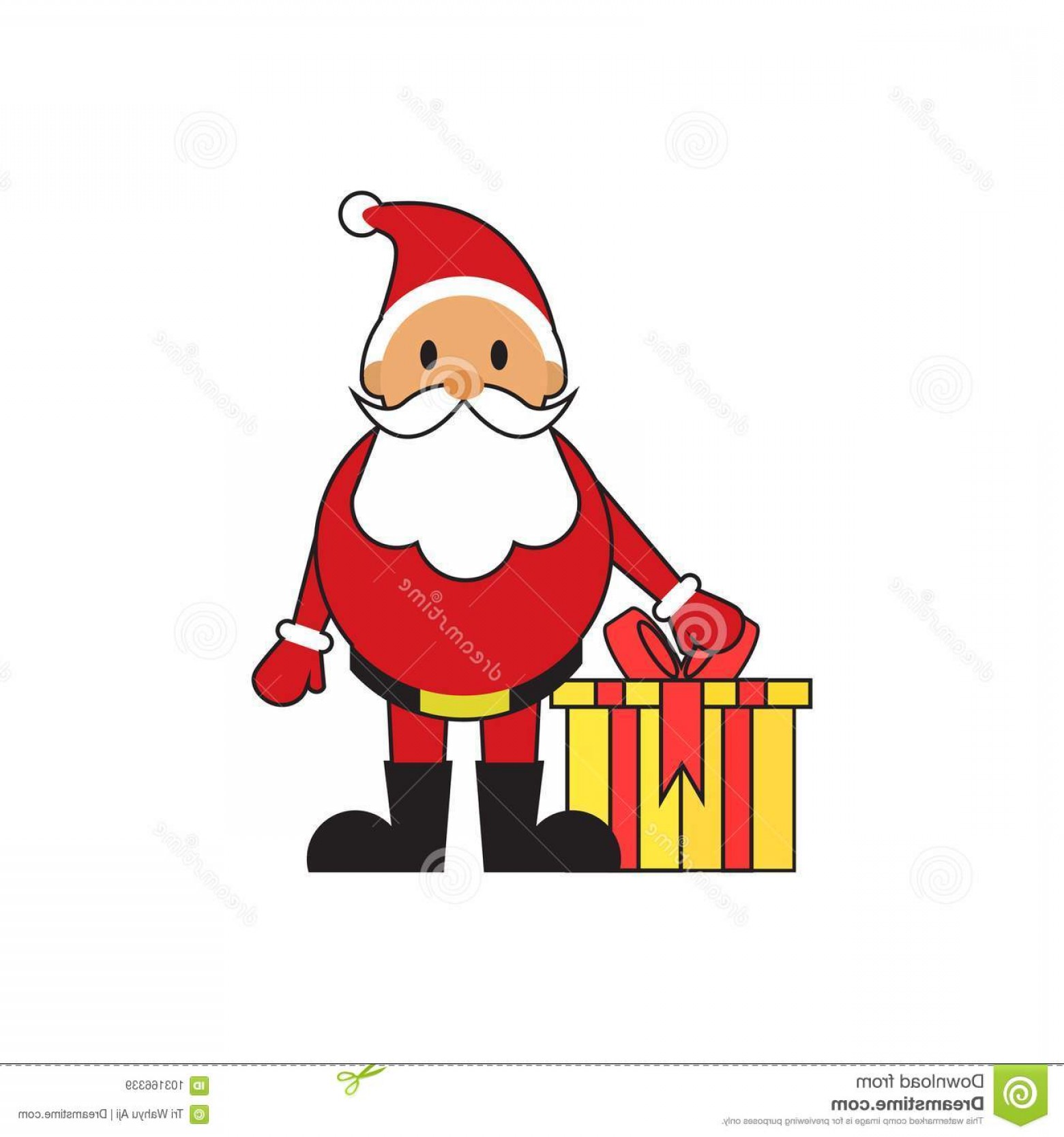 1560x1668 Christmas Related Vector Graphic Illustrations Cute Santa Claus