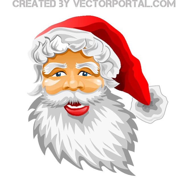 660x660 Santa Claus Image Free Vector