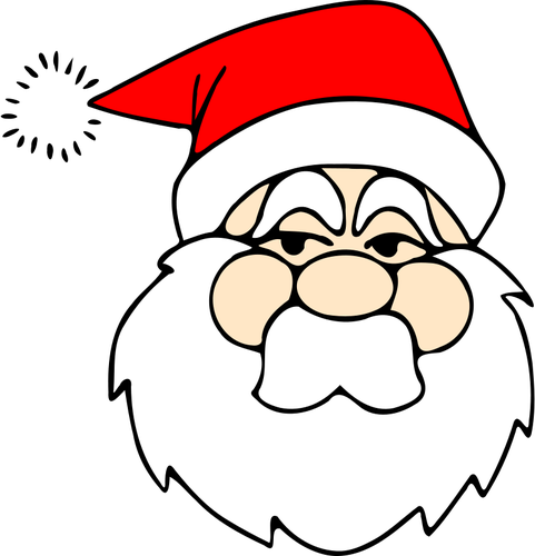 481x500 Santa Claus Vector Artwork