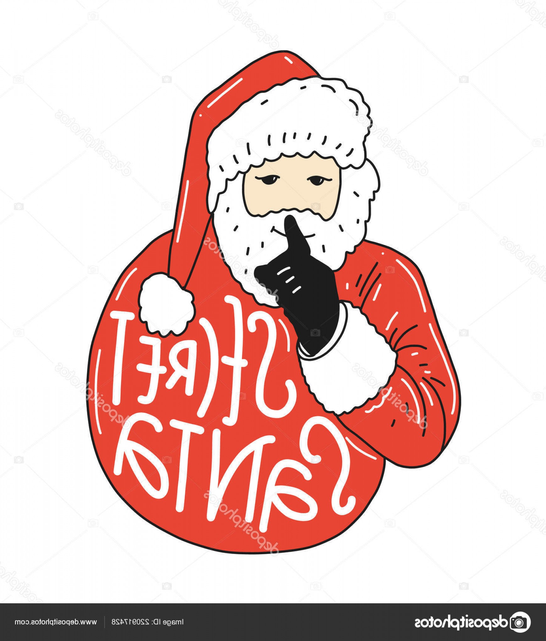 1738x2040 Santa Vector Catamart