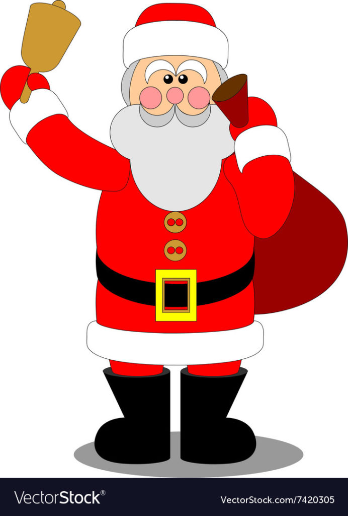 692x1024 Coloring Santa Claus Color Royalty Free Vector Image Coloring