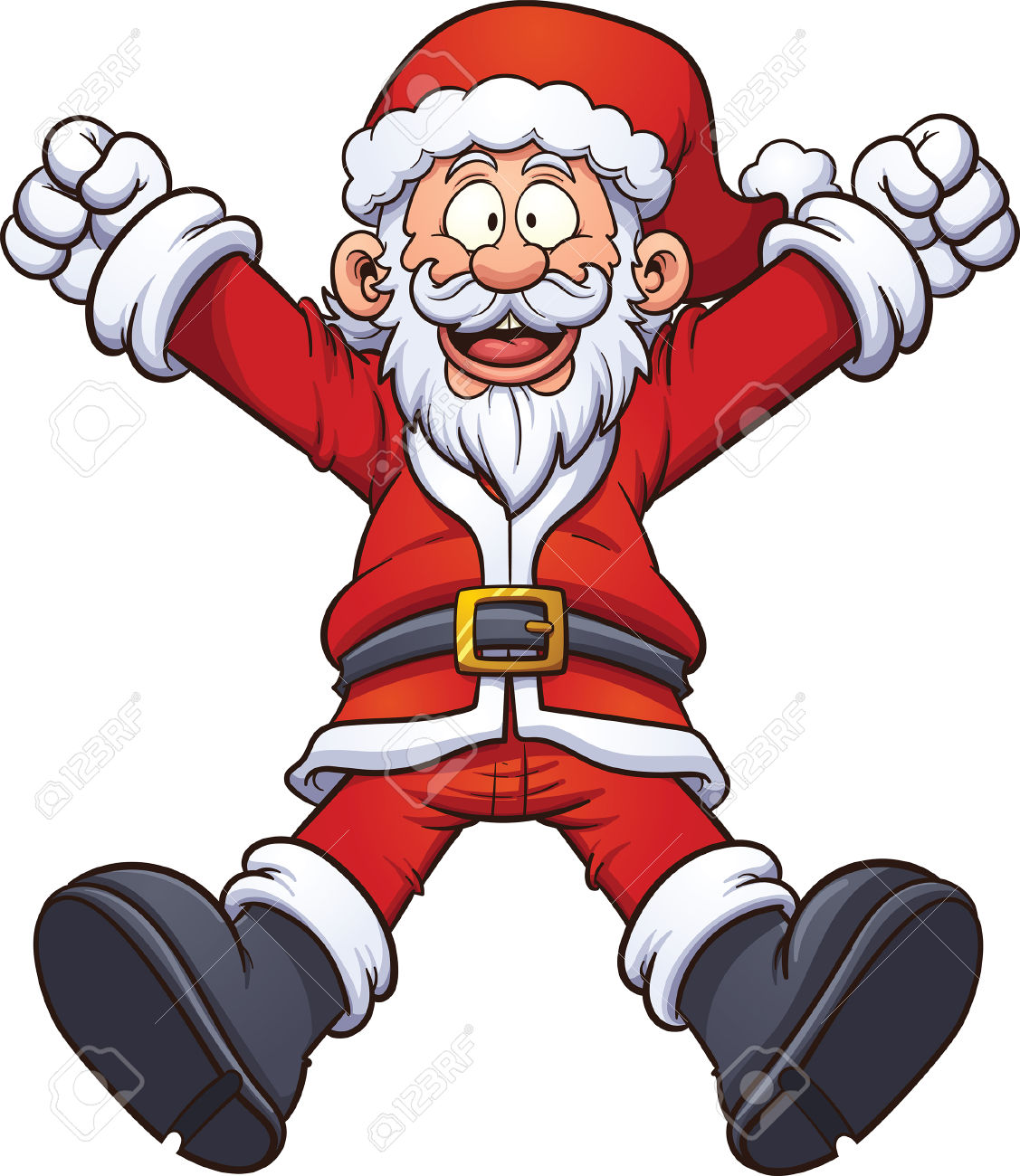 1127x1300 Santa Vector Clipart Free Cliparts Download Images