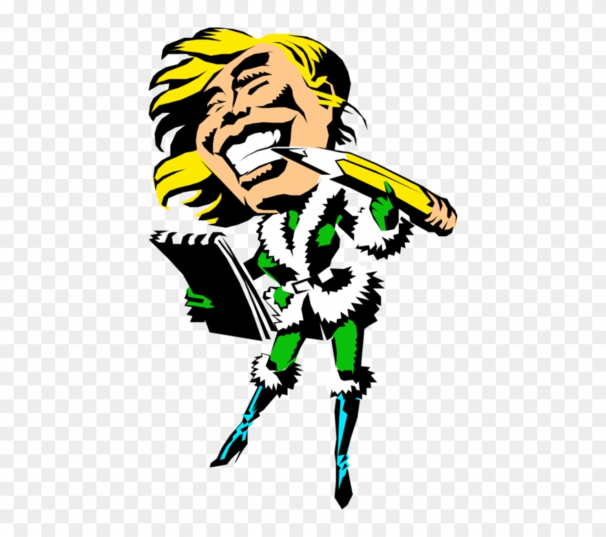 880x780 Vector Illustration Of Santa's Workshop Helper Takes Clipart