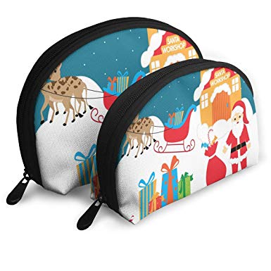 385x385 Xudongxu Santas Workshop Vector Mother And Son Shell Shape Wallet