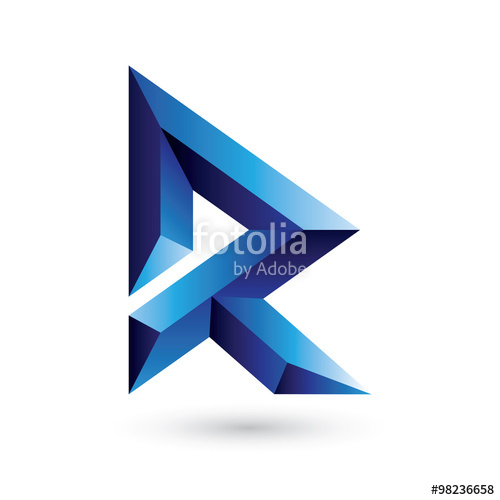 500x500 Letter R Sapphire Logo Stock Image And Royalty Free Vector