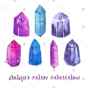 300x300 Photostock Vector Gem Realistic Icon Set With Different Sizes