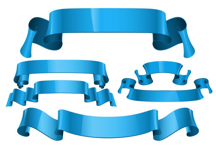 700x490 Free Realistic Sash Ribbon Vectors