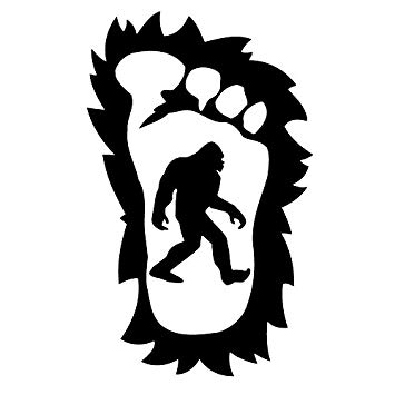 Sasquatch Silhouette Vector at Vectorified.com | Collection of ...