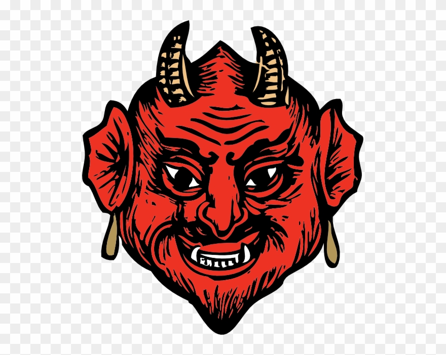 880x702 Free Vector Devil Head Clip Art