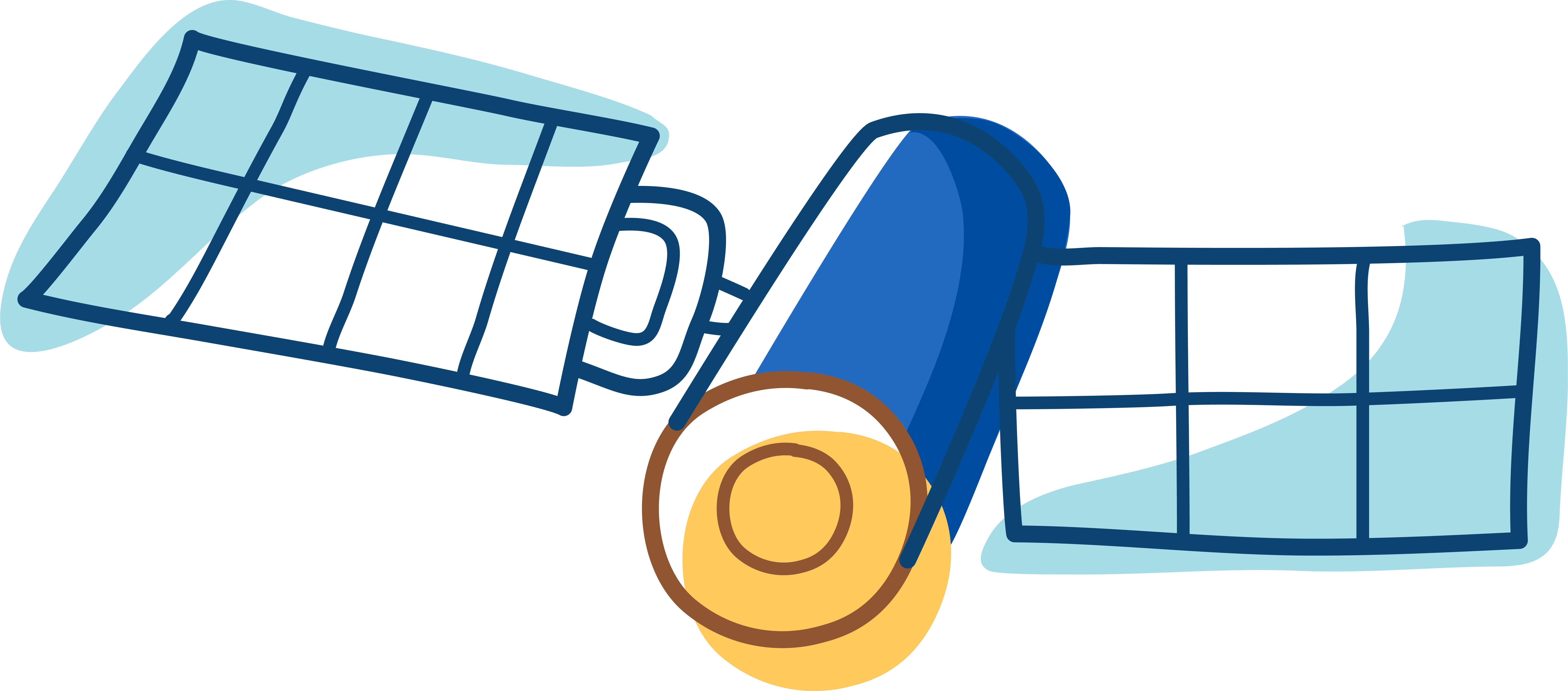 8384x3695 Satelite Vector Space Clipart