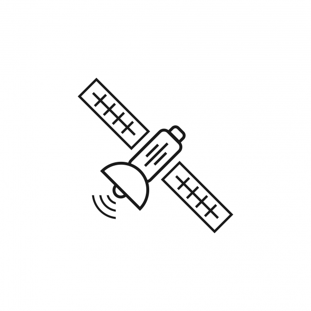 640x640 Satellite Icon Design Template Vector Isolated, Icon, Illustration