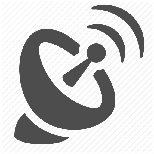 512x512 Satellite Icon Vector