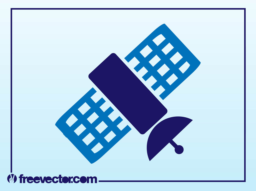 1024x765 Satellite Icon Vector Vector Art Graphics