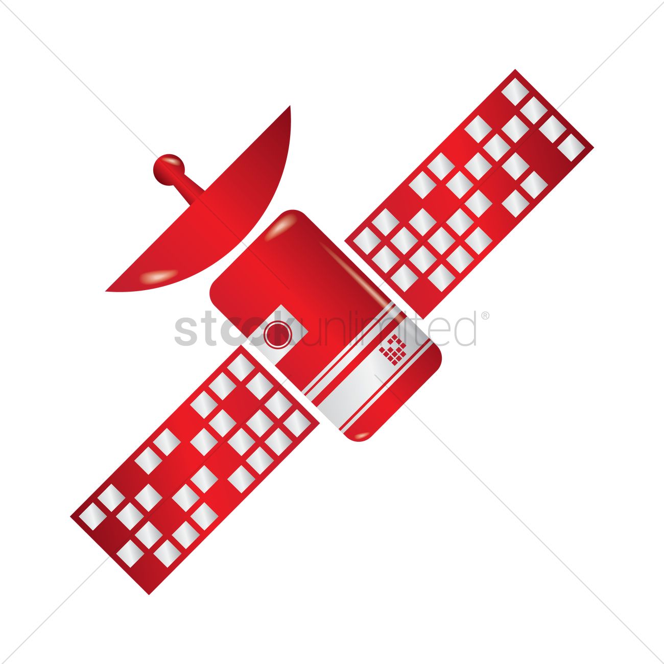 1300x1300 Satellite Icon Vector Image