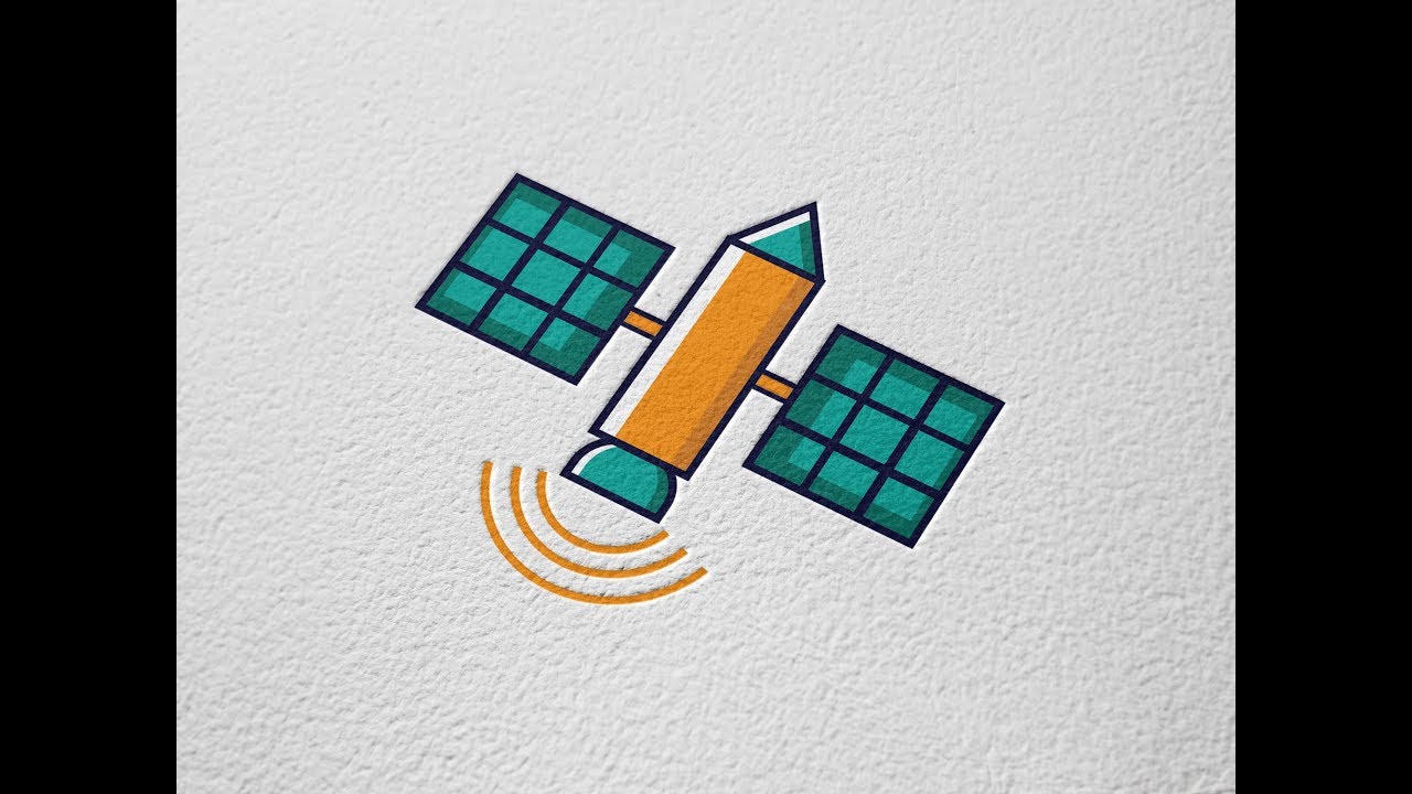 1280x720 Satellite Vector Icon Adobe Illustrator Tutorial