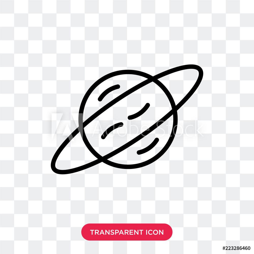 Photo Art Print Saturn Vector Icon Isolated On Transparent 1000x1000 Photo Art Print Saturn Vector Icon Isolated On Transparent