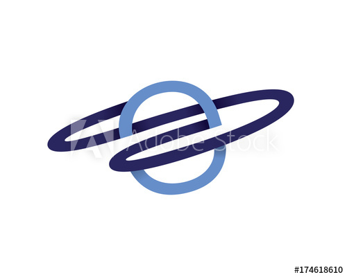 Planet, Saturn And Space Logo 500x400 Planet, Saturn And Space Logo