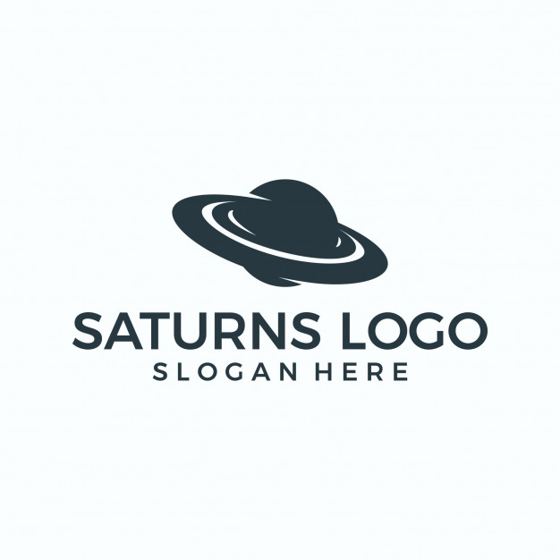 Silhouette Saturn Logo Design Vector Premium Download 626x626 Silhouette Saturn Logo Design Vector Premium Download