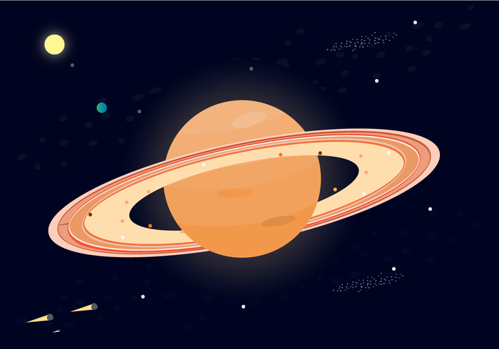700x490 Saturn Free Vector Art