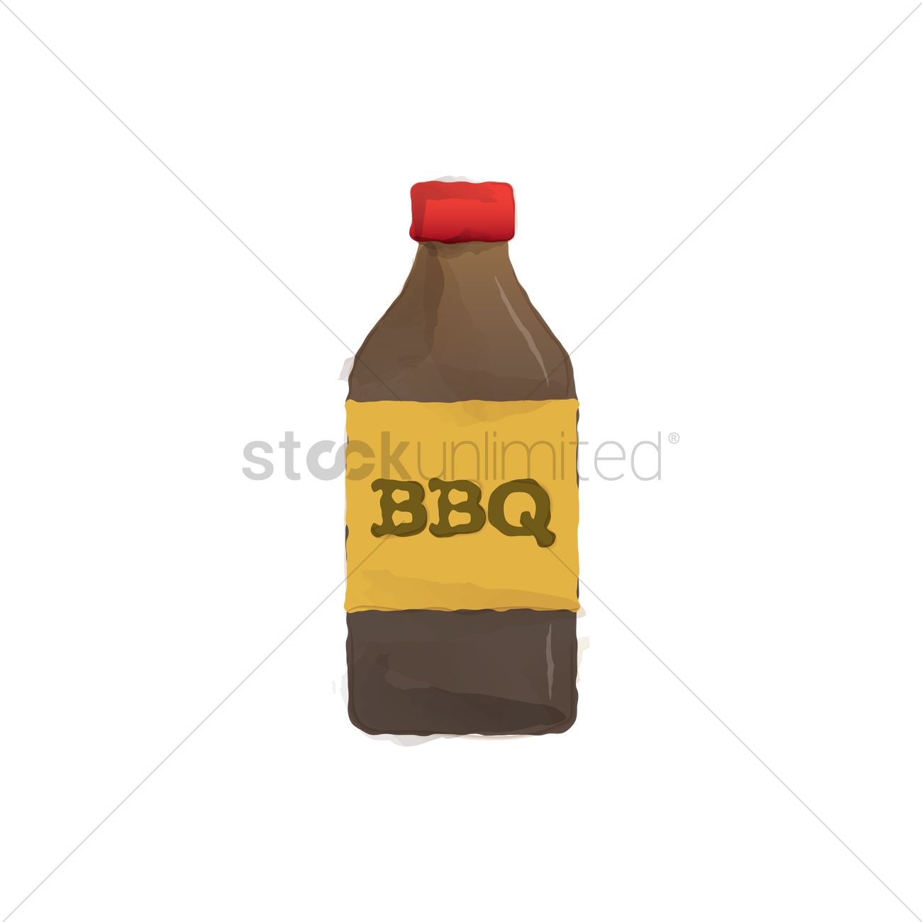 1300x1300 Bbq Sauce Vector Image