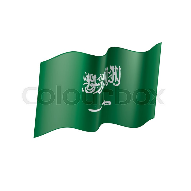 Saudi Arabia Flag, Vector Illustration Stock Vector Colourbox 800x800 Saudi Arabia Flag, Vector Illustration Stock Vector Colourbox