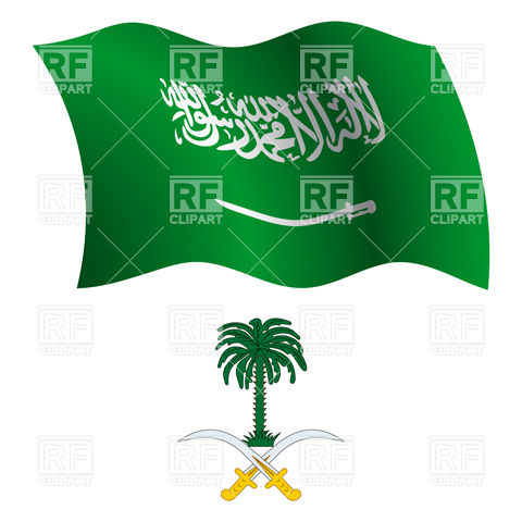480x480 Saudi Arabia Flag And Emblem Vector Image Of Signs, Symbols, Maps