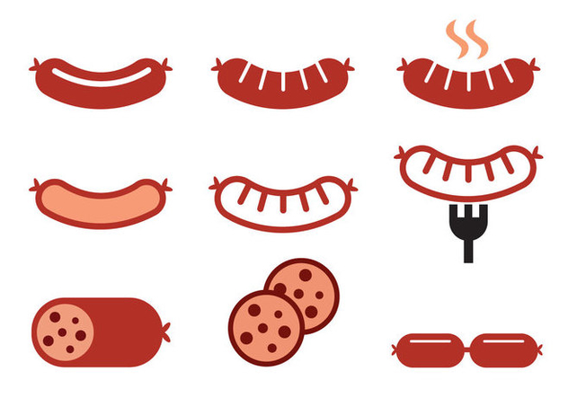 632x443 Free Sausage Vector Free Vector Download Cannypic
