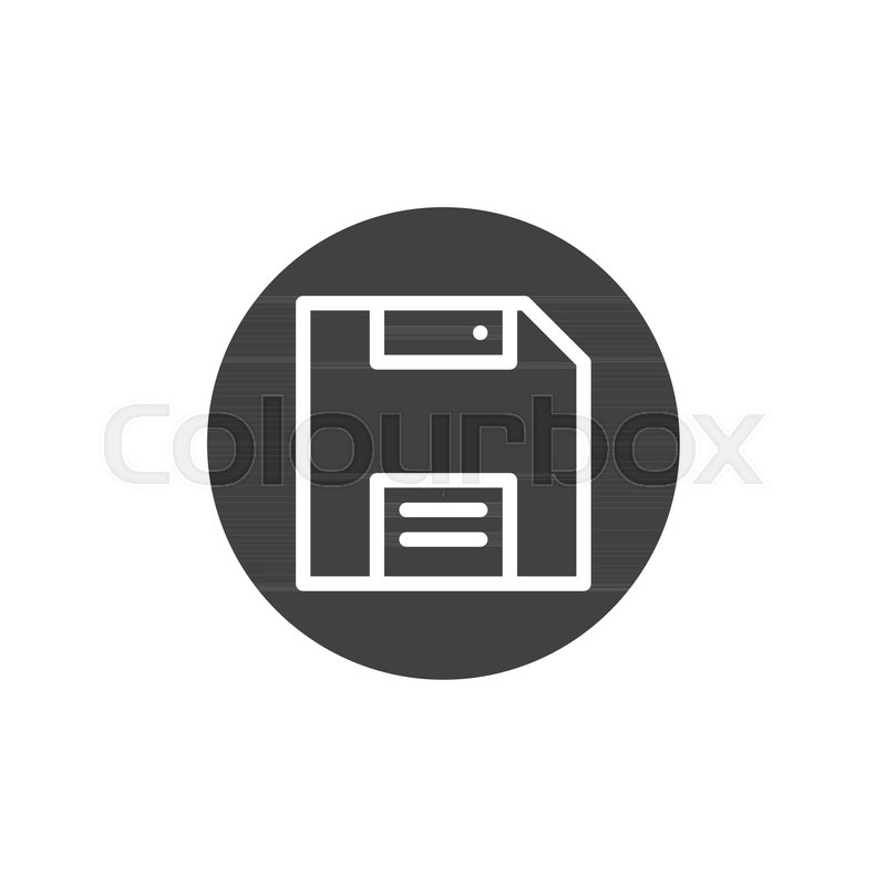 Diskette, Save Icon Vector, Filled Stock Vector Colourbox 800x800 Diskette, Save Icon Vector, Filled Stock Vector Colourbox