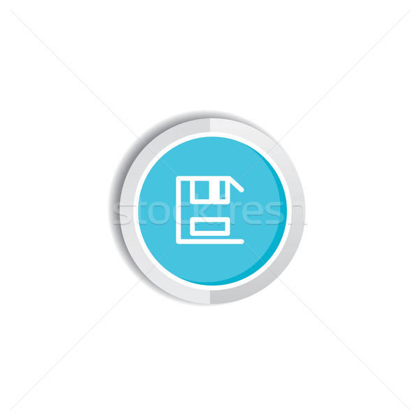 Save Icon Button Vector Illustration 600x600 Save Icon Button Vector Illustration