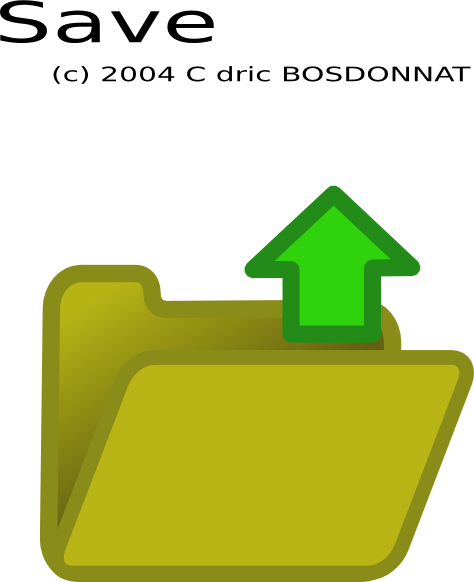 474x582 Save Clip Art