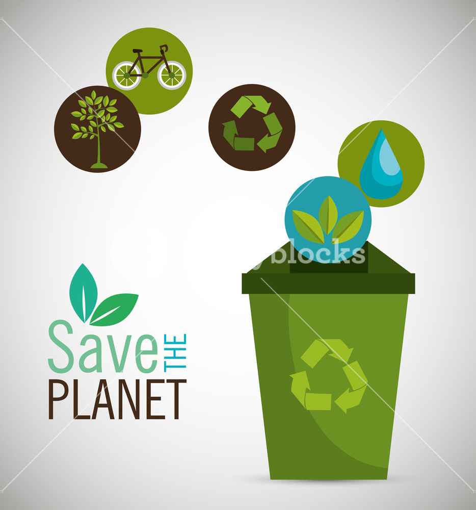 934x1000 Recycle Save The Planet Icon Design Vector Illustration