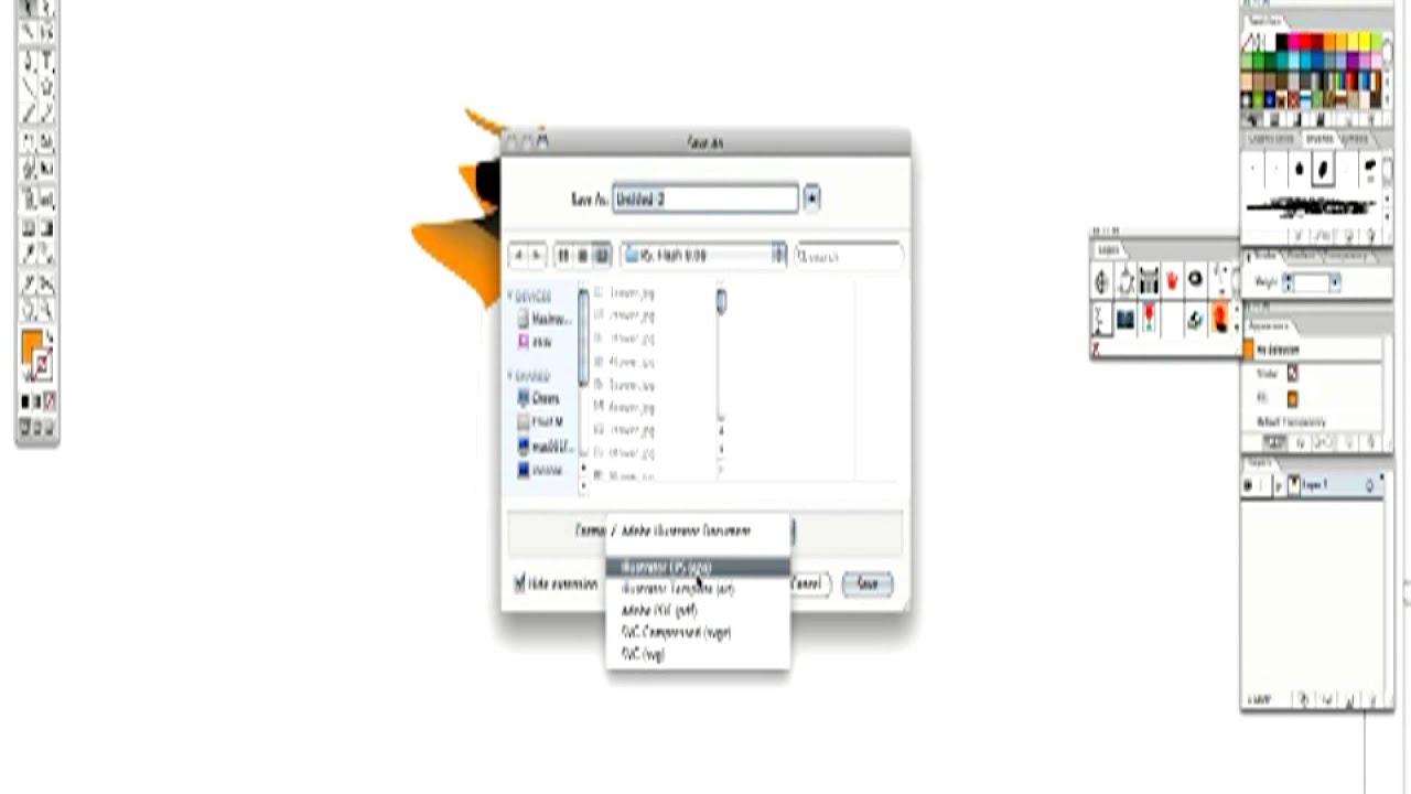 1280x720 Graphic Design Techniques How To Save Vector Art