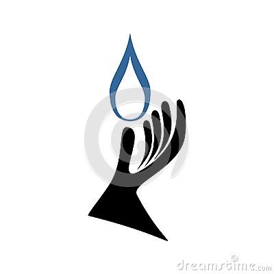 400x400 Abstract Vector Logo Design For Save Water Vector Illustration