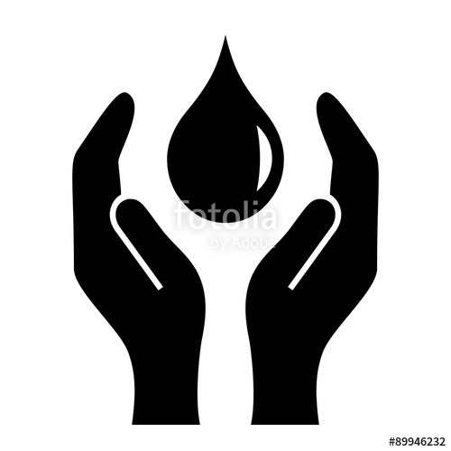 500x500 Save Water Symbol Stock Image And Royalty Free Vector