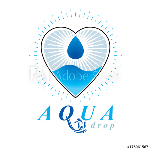 500x500 Ocean Freshness Theme Vector Logo Save Water Advertisement Human