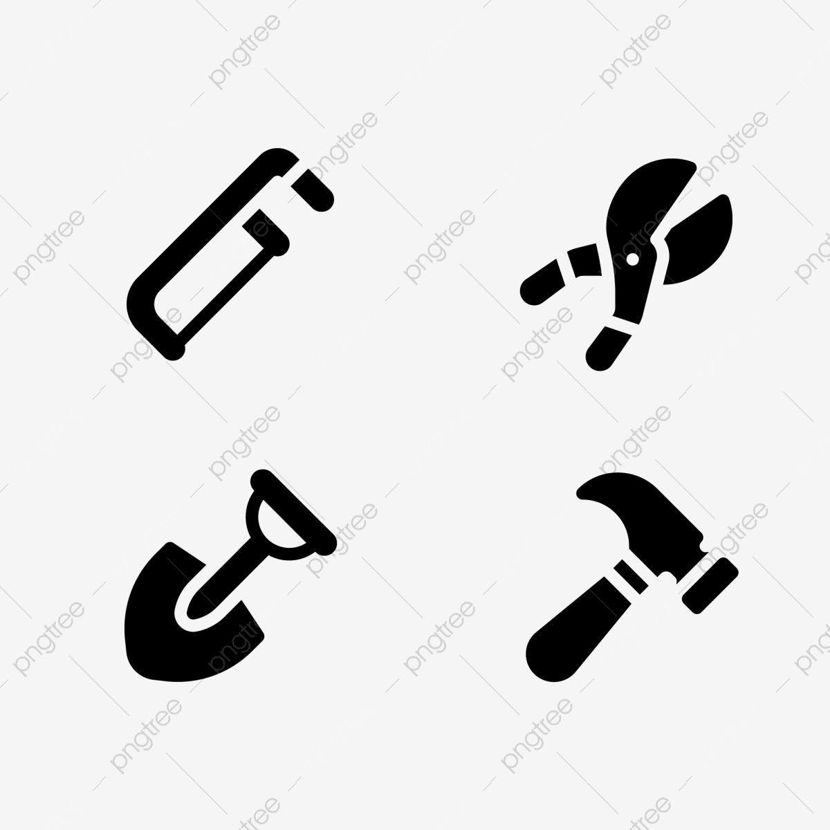 1200x1200 Home Use Tool Saw Blade Pliers, Scissors, Shovel, Hammerhead Png