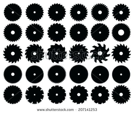 Saw Blade Vector Free Download at Vectorified.com | Collection of Saw ...