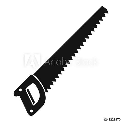 500x500 Hand Saw Icon Simple Illustration Of Hand Saw Vector Icon For Web