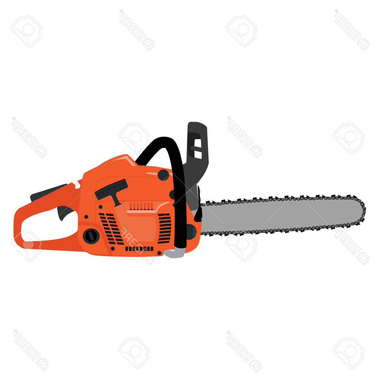 1560x1560 Chainsaw Chain Vector Art Handandbeak