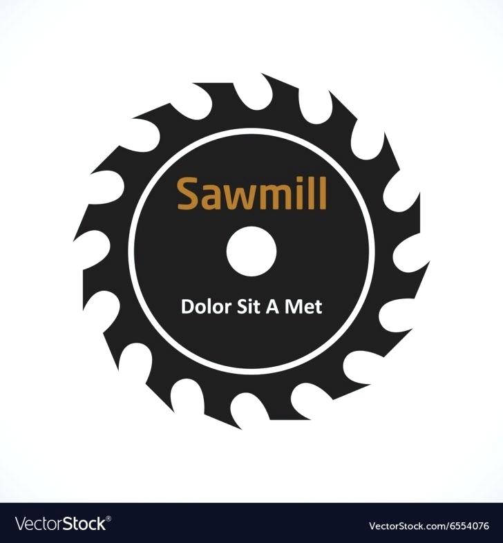 728x786 Round Saw Blade Vector