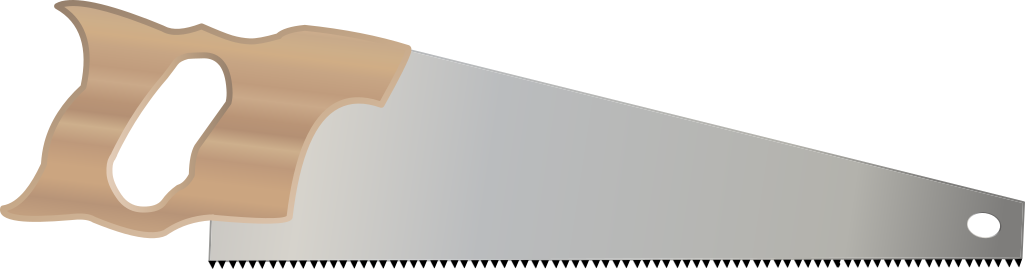 1025x269 Wood Hand Saw Vector