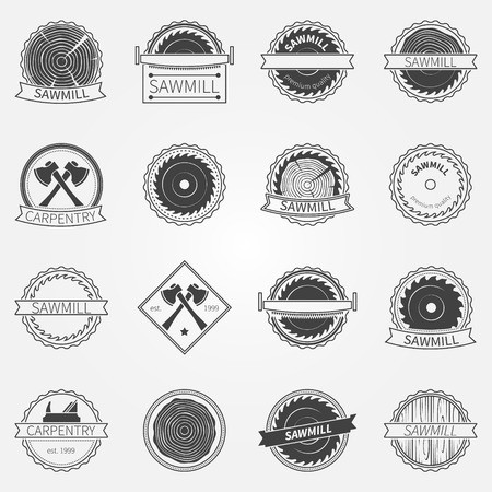 450x450 Sawmill Labels And Badges